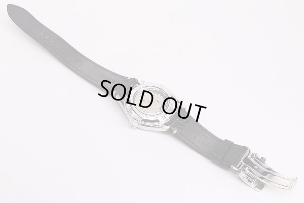 セイコー　プレサージュ　ＳＡＲＷ０１３　６Ｒ２７－００Ｇ０　黒漆文字盤　革ベルト状態　裏面