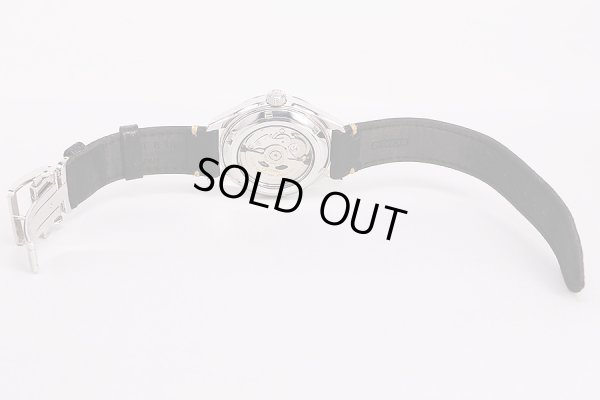 セイコー　プレサージュ　ＳＡＲＷ０１３　６Ｒ２７－００Ｇ０　黒漆文字盤　革ベルト