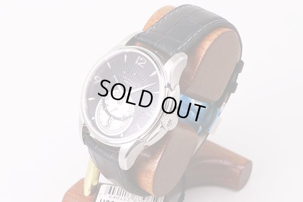 ハミルトン　ジャズマスター　スモールセコンド　H325550　黒文字盤　サイド