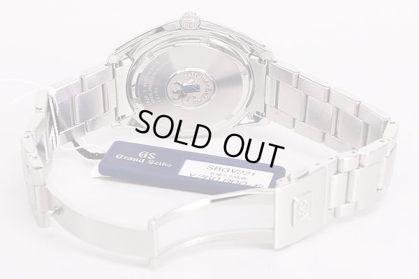 セイコー　グランドセイコー　ＳＢＧＶ２２１　９Ｆ８２－０ＡＦ０　銀文字盤　ブレス