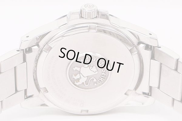 セイコー　グランドセイコー　ＳＢＧＸ０５３　９Ｆ６２－０ＡＡ０　白文字盤　裏面拡大