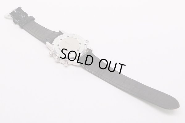 天賞堂　グランドコンプリケーション　白文字盤　革ベルト状態　裏面