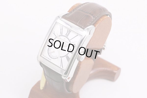 モーリス・ラクロア　ポントス　パワーリザーブ　PT6157　白文字盤　サイド