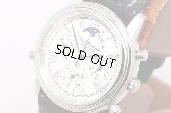 天賞堂　グランドコンプリケーション　白文字盤　サイド拡大