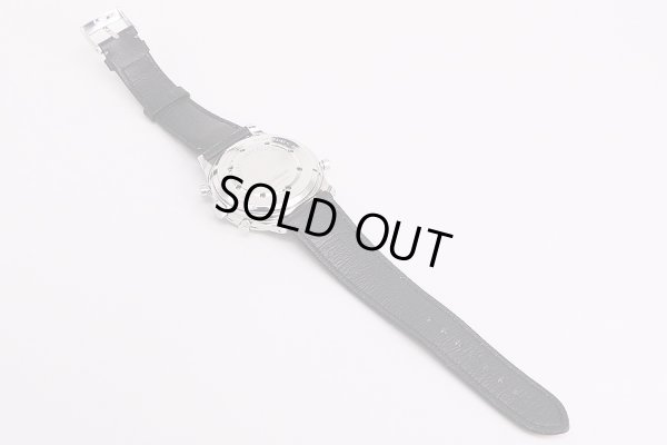 シェルマン　グランドコンプリケーション　銀文字盤　革ベルト状態　裏面