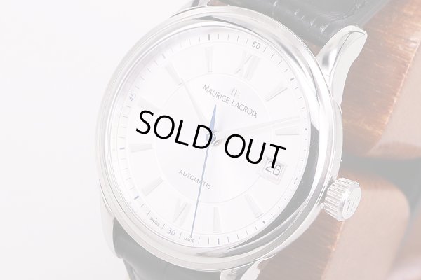 モーリス・ラクロア　レ・クラシック　LC6027　銀文字盤　サイド拡大