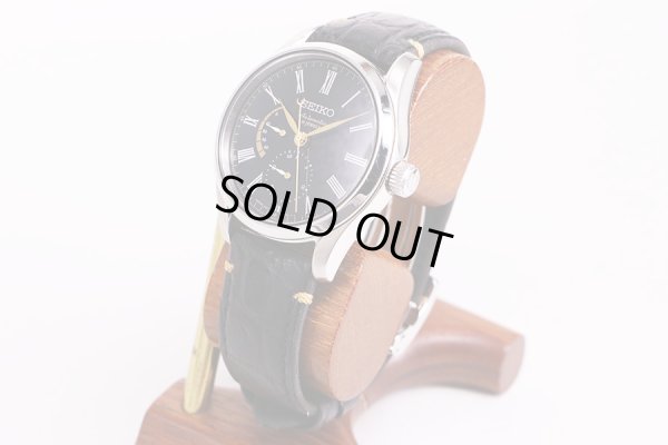 セイコー　プレサージュ　ＳＡＲＷ０１３　６Ｒ２７－００Ｇ０　黒漆文字盤　サイド