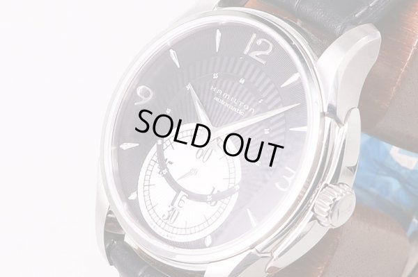 ハミルトン　ジャズマスター　スモールセコンド　H325550　黒文字盤　サイド拡大