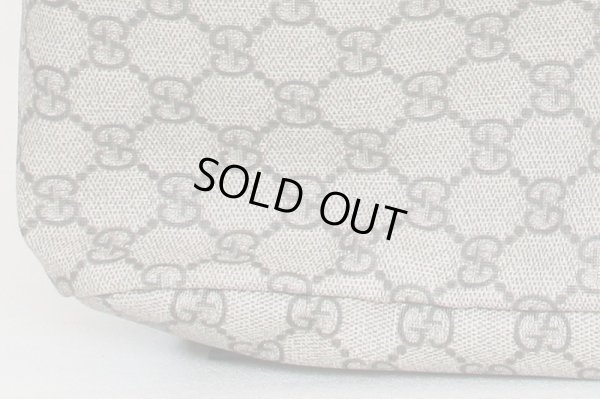 グッチ バックパック 495558 001998 ベージュ/エボニー 底拡大