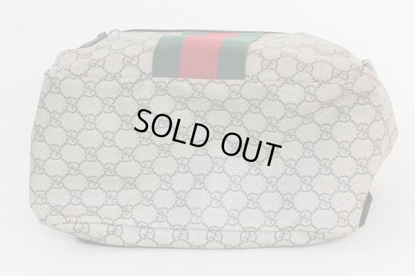 グッチ バックパック 495558 001998 ベージュ/エボニー 底