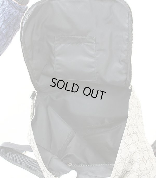 グッチ バックパック 495558 001998 ベージュ/エボニー 中身