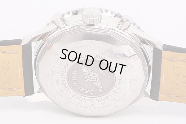 ブライトリング　ナビタイマー　ヘリテージ　Ａ１３３２４　黒文字盤　裏面拡大