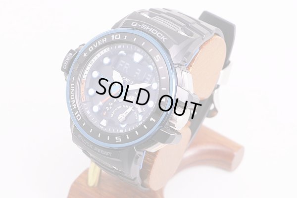 カシオ　Ｇショック ガルフマスター ＧＷＮ－Ｑ１０００Ａ ５４７７ 黒文字盤　サイド