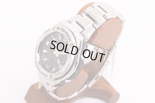 カシオ　Ｇショック ＧＳＴ－Ｗ１１０Ｄ ５４４４ 黒文字盤 金針　サイド