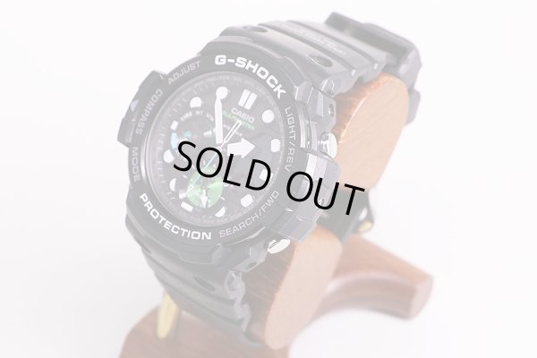 カシオ　Ｇショック ガルフマスター ＧＮ－１０００ＭＢ ５４４３ 黒文字盤　サイド