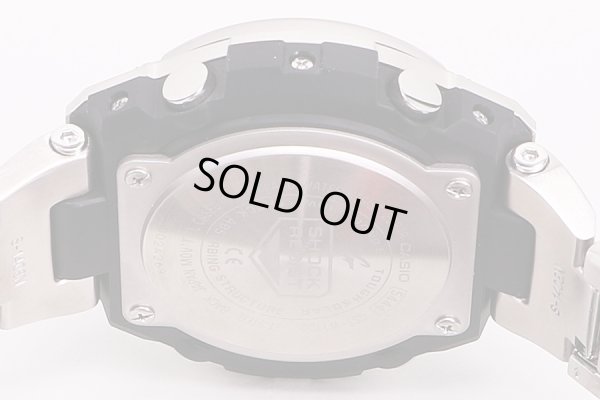 カシオ　Ｇショック ＧＳＴ－Ｗ１１０Ｄ ５４４４ 黒文字盤 金針　裏面拡大