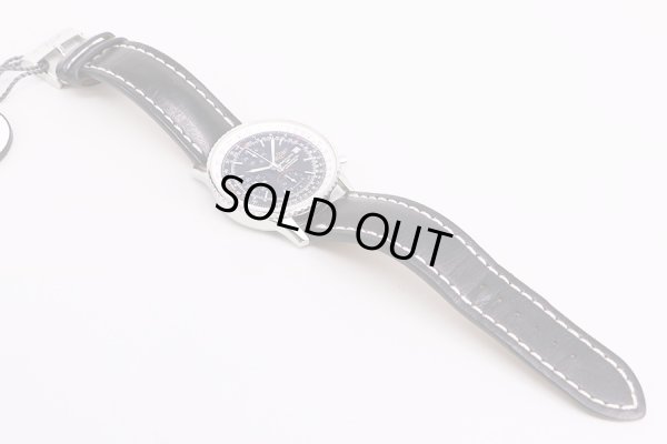 ブライトリング　ナビタイマー　ヘリテージ　Ａ１３３２４　黒文字盤　革ベルト状態　表面