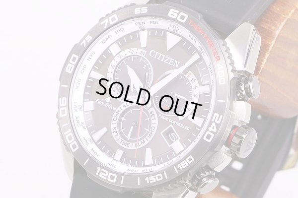 シチズン　プロマスター　ＣＢ５０３６－１０Ｘ　茶文字盤　サイド拡大