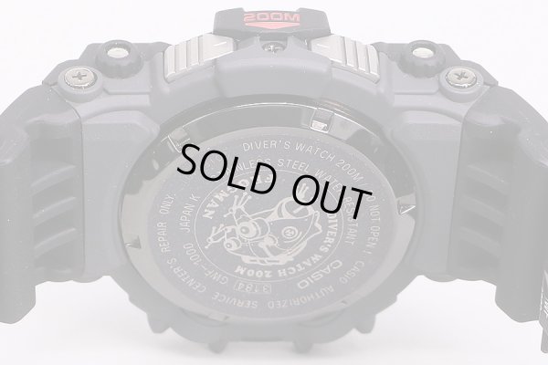 カシオ　Ｇショック フロッグマン ＧＷＦ－１０００　３１８４　デジタル文字盤　裏面拡大