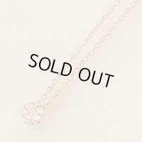 ポンテヴェキオ　K18WG ダイアイリペンダントネックレス 0.10ct 2.00g