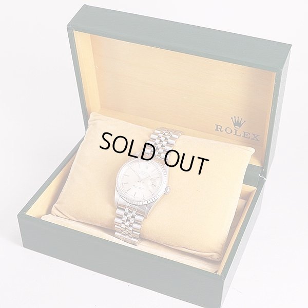 ロレックス　１６２２０　L２５１１４８　銀文字盤　エンジンターンドベゼル　箱