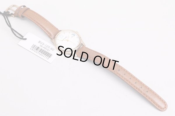 ポールスミス　シティ　ＢＶ３－１２０－９０　白文字盤　革ベルト状態　表面