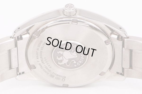 セイコー　グランドセイコー　ＳＢＧＸ０６７　９Ｆ６２－０ＡＥ０　銀文字盤　裏面拡大