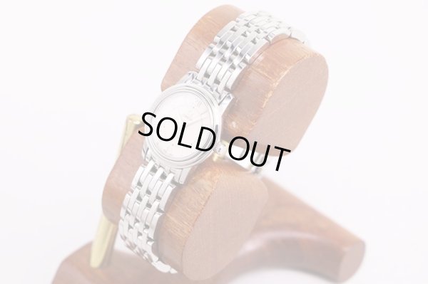 オメガ　デビル　ベージュ文字盤　スイス限定　サイド