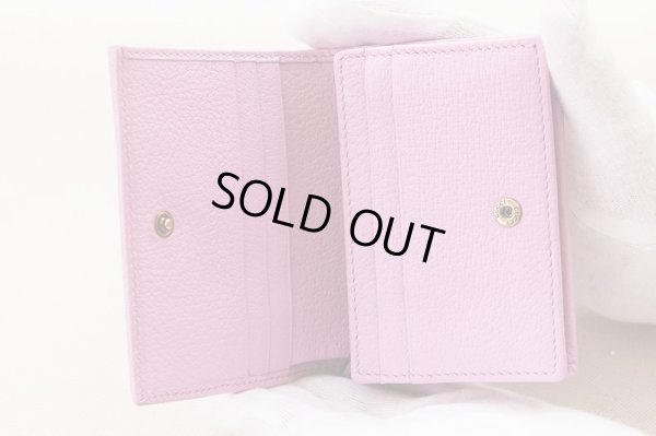 グッチ　GGマーモント クリスタル ニツ折財布 499783.0416 ピンク　カードケース