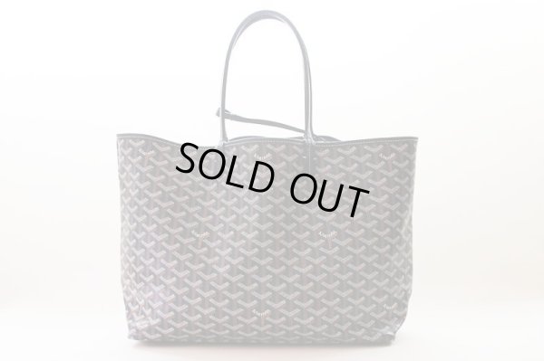 ゴヤール　サンルイPM ネイビー　裏面