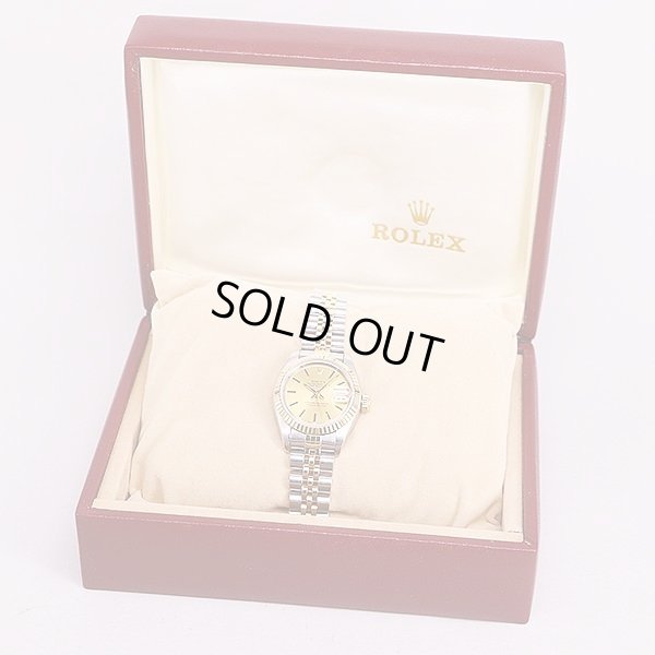 ロレックス　６９１７３　Ｓ９０７６４２　金文字盤　箱