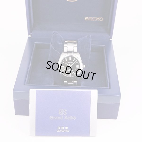 セイコー　グランドセイコー　ＳＢＧＲ０５３　９Ｓ６５－００Ｂ０　黒文字盤　箱・保証書