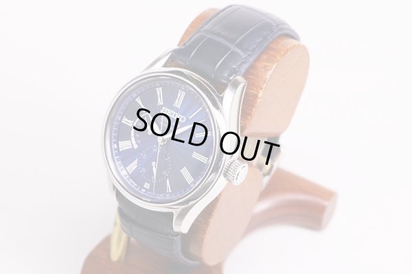 セイコー　プレサージュ　ＳＡＲＷ０３９　青七宝文字盤　サイド