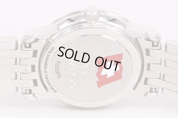 オメガ　デビル　ベージュ文字盤　スイス限定　裏面拡大