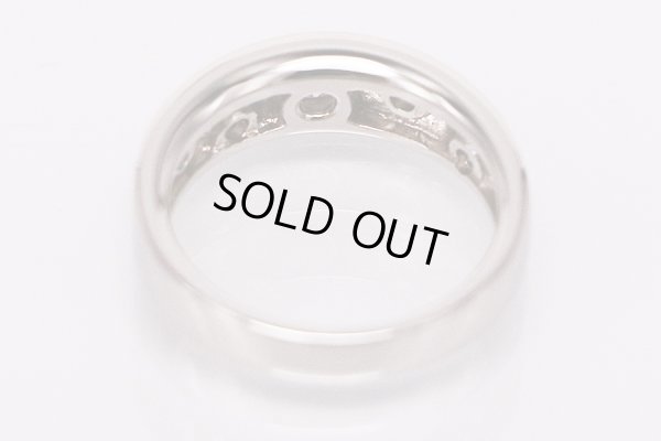 ミキモト　PT950 ダイアイリリング 0.20ct 8.70g　内側