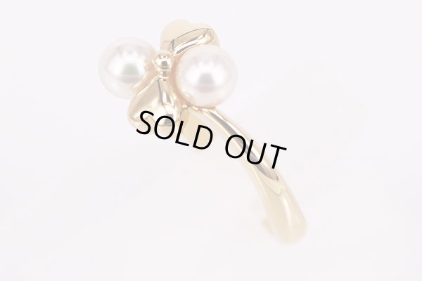 ミキモト　K18 パールイリリング 4.70mm 4.50g　サイド