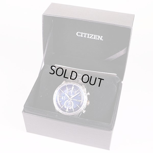 シチズン　ＡＴ８１８１－６３Ｌ　Ｈ８００－Ｔ０２５８８２　紺文字盤　箱