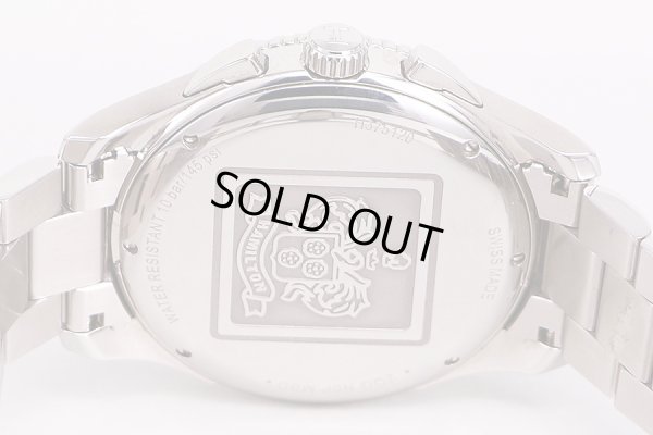 ハミルトン　カーキ　ジャズマスター　クロノ　Ｈ３７５１２０　黒文字盤　裏面拡大