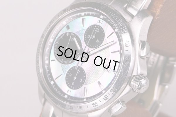 タグホイヤー　リンク　クロノ　ＣＪＦ２１１Ｋ　黒シェル文字盤　１５０周年限定　サイド拡大