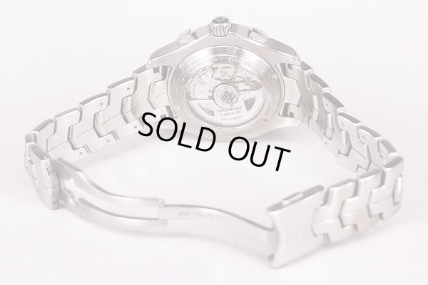 タグホイヤー　リンク　クロノ　ＣＪＦ２１１Ｋ　黒シェル文字盤　１５０周年限定　ブレス