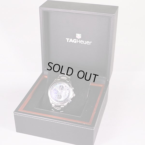 タグホイヤー　リンク　クロノ　ＣＪＦ２１１Ｋ　黒シェル文字盤　１５０周年限定　箱