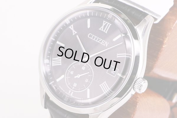 シチズン　ＢＶ１１２０－９１Ｅ　Ｂ６９０－Ｓ１１７５１８　黒文字盤　サイド拡大