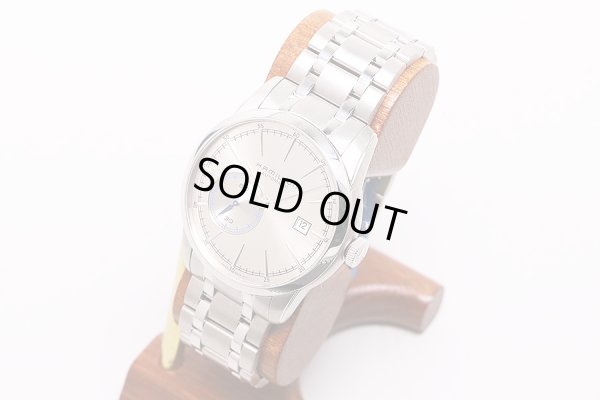 ハミルトン　レイルロード　Ｈ４０５１５０　銀文字盤　サイド