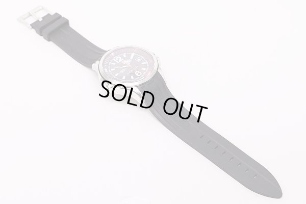 ハミルトン　カーキネイビーＧＭＴ　Ｈ７７５５５０　黒文字盤　ラバーベルト状態