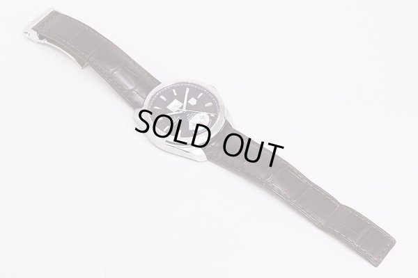 タグホイヤー　グランドカレラＧＭＴ　ＷＡＶ５１１３　茶文字盤　革ベルト状態　表面