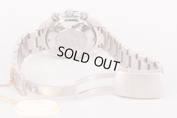 オメガ　スピードマスターデイト　３２３．１０．４０　白文字盤　オリンピック限定　ブレス