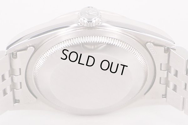 ロレックス　１６２３４　Ｕ３８２０１９　銀文字盤　裏面拡大