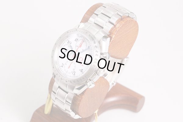 オメガ　スピードマスターデイト　３２３．１０．４０　白文字盤　オリンピック限定　サイド