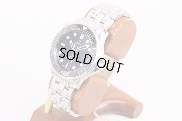 オメガ　シーマスター　２１２．３０．４１　コーアクシャル黒文字盤　サイド