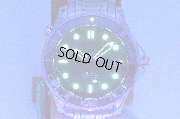 オメガ　シーマスター　２１２．３０．４１　コーアクシャル黒文字盤　ライト